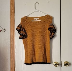 Loft Short Sleeve Sweater